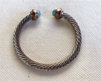 $12 Bangle silver tone 