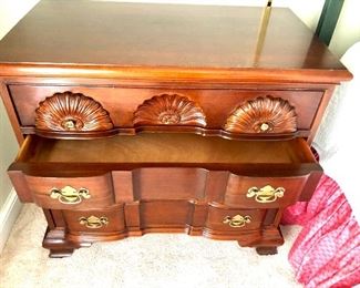 1 of 2 Wellington Hall bachelor's chests or side tables 