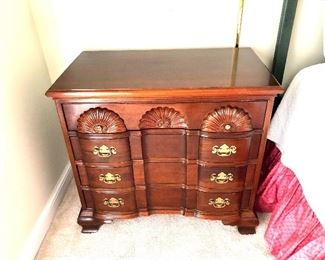 $550 - Pair Wellington  Hall chests with drawers.  Each 36" W, 20" D, 33" H.  