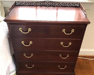 $250 - Wellington Hall chest of drawers.  28" W, 14" D, 34.5" H.  
