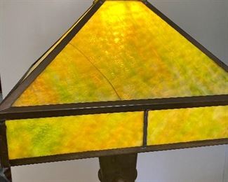 Additional photo of crack in one panel when lite.