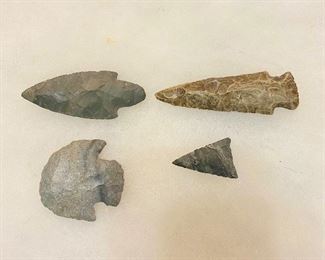 Indian Artifacts - Missouri found. (4) $50