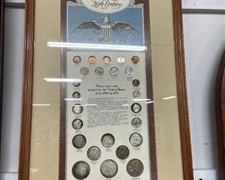 Presidents Coin DisplaySome are Silver