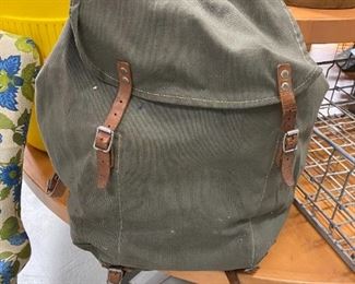 WWI Military Backpack
