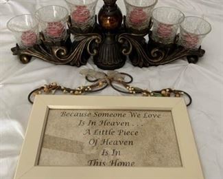 Candelabra and Picture