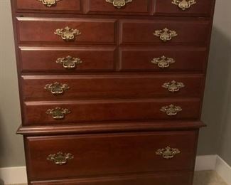 Cherry Wood Chest of Drawers