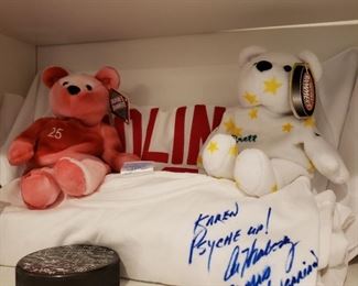 Autographed sports items