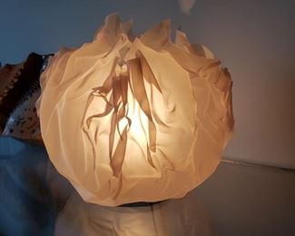 Lyn Godley crinkle lamp 