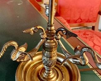 Bouillette desk lamp; detail