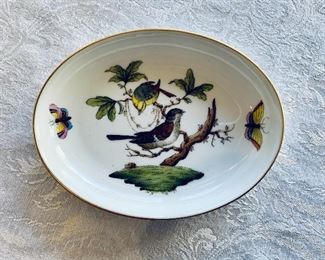 $25; Herend Rothschild Bird Soap Dish; 4.5" x 3.5"
