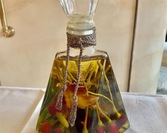 $24; Decorative Bath Oil; unopened. 9" H 