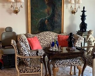 Room view -  all items for sale priced separately