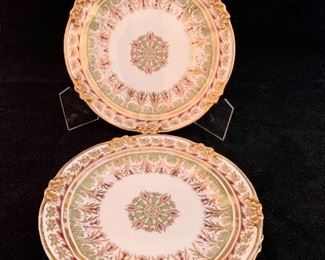 $60; (3) Haviland Limoges Bread and Butter Plates, 6"