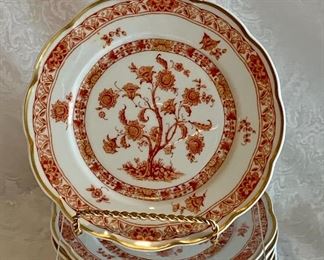 $120; Haviland Limoges 'Tehran' (12) Bowls, 7.5"