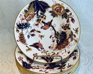 $120 - (6) Coalport 'Hong Kong' China Bowls, 8" diameter