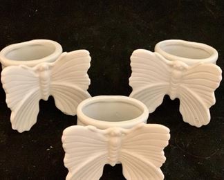 $24; Set of 4 Fitz & Ffloyd butterfly napkin rings