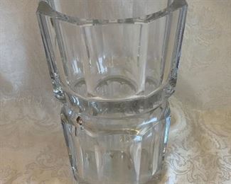 $150; Baccarat "Edith" crystal vase; excellent condition;  Approx 8" high