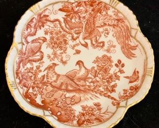 $35; Royal Crown Derby "Alves";  Tinket plate; 4.5"