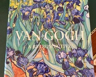 $25; "Van Gogh, A Retrospective"; Park Lane Publishing,  NY