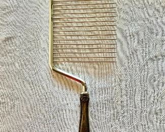 $40 - Angle cake cake cutter with sterling handle