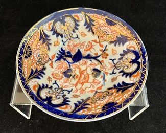 $20 - Antique Royal Crown Derby c.1820 Kings Pattern Plate - 5.5"D