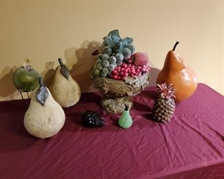 Faux Fruit Decor