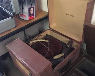 old record player