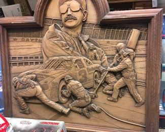 That's what I'm talking about...get that christmas money back out of the bank (your mattress) you don't want to miss these vintage Nascar pieces! some really great man cave / bar stuff ahead!!