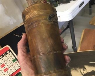 I have no idea how they had the precision to carve this... it must have beed done on a turn like table leg or something. so strange