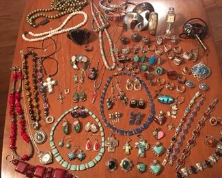 Lots of great jewelry.
