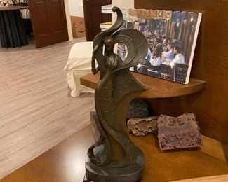 Metal/bronze sculpture