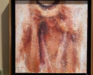 Nava Lundy Original Art Acrylic on stretched canvas Framed