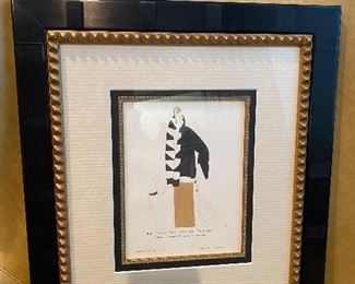 Eduardo Benito: Gazette du Bon Ton "La Derniere Lettre Persane" 1920