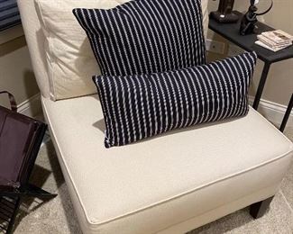 Crate and Barrel Slipper Chair