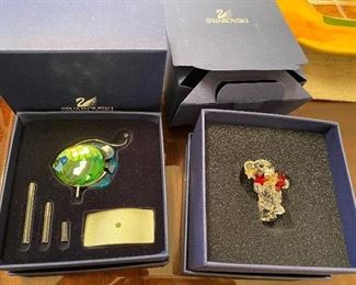 Loads of Swarovski Crystal new in box and some out