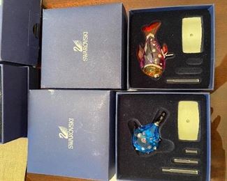 Loads of Swarovski Crystal new in box and some out