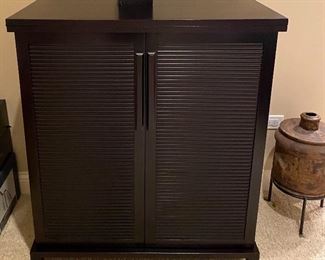 Crate and Barrel Kenton Bar Cabinet , 37.5w x 21.5 D 42h