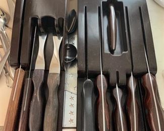 Cutco knife set 