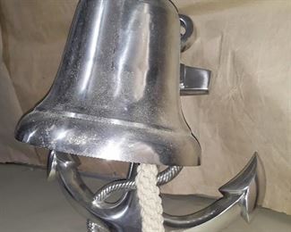 Large Ship's Silver Nautical  Bell
