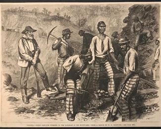 Black History Reconstruction Era Vintage Cartoons