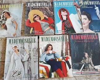 Collection 1930 Mademoiselle Fashion Magazine