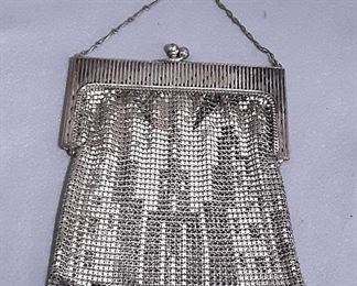 Mesh Beaded Bag Purse, Whiting & Davis