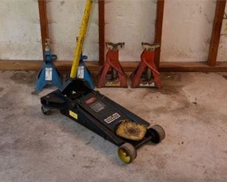 9. Group Lot Of Automotive Jacks