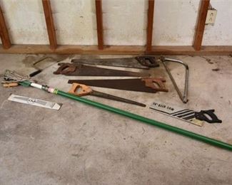26. Group Lot Of Saws