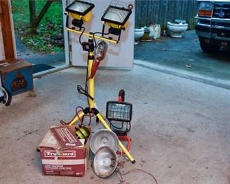 90. Group Lot Of Industrial Lights