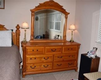 111. Dresser with Mirror