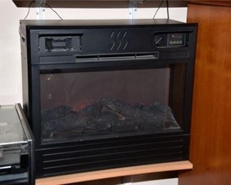 114. Electric Fireplace