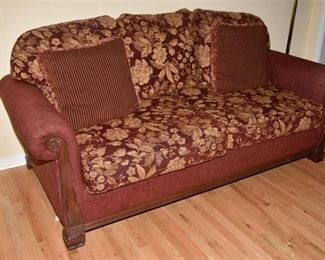126. NORWALK FURNITURE Floral Pattern Sofa
