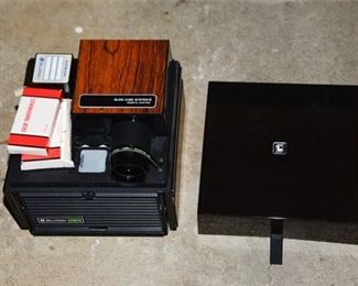 175. Slide Projector and Accessories