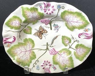 Signed Hand Painted Porcelain Bowl, Italy